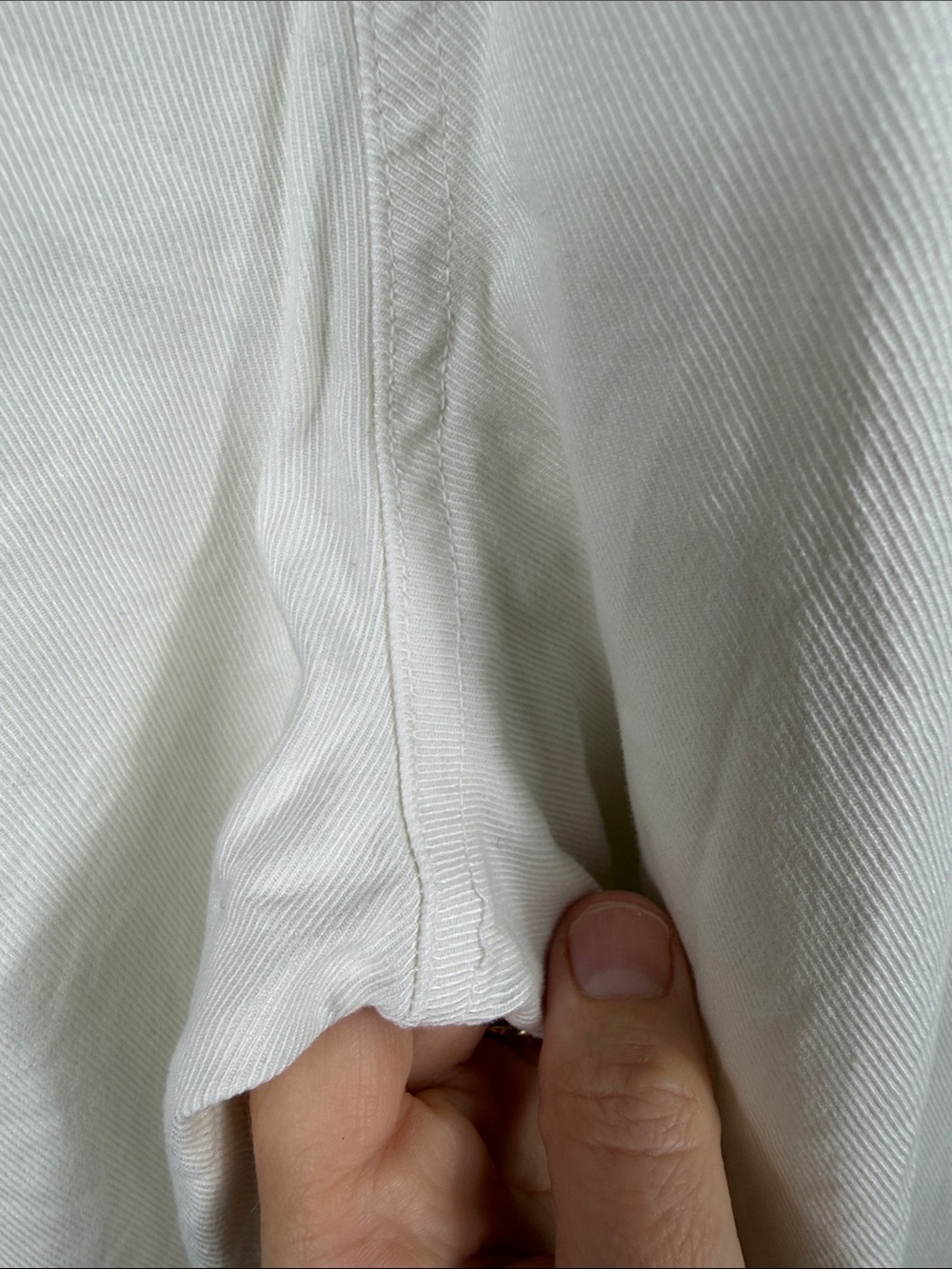 Raquel Allegra High-Rise Wide Leg Pants — Creamy White. - Picture 7 of 10